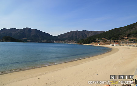 구조라해수욕장사진